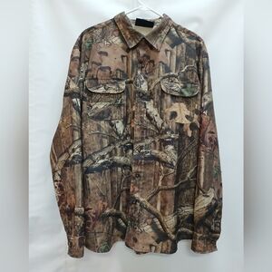 Mossy Oak Mens Break Up Infinity Camo Shirt XL/XG 46-48
